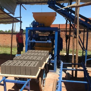 Semi <strong>Automatic</strong> QT4-23A Concrete Fly Ash Hollow Solid <strong>Block</strong> Make <strong>Machine</strong> Brick <strong>Making</strong> Machinery Factory Price - Product Image 1