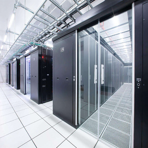 W-TEL hochpräzises zweireihiges Modul-Rechen zentrum mit intelligentem kaltem und heißem Gang für Netzwerk raum