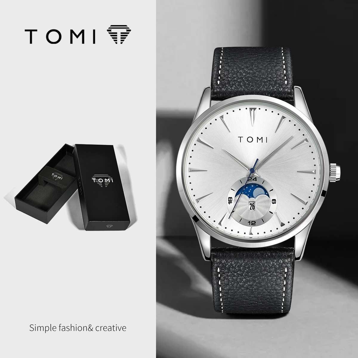 Silver white (with box)