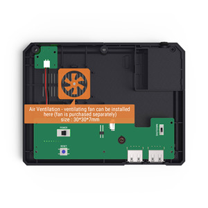 Raspberry Pi Caso 3 Modello B B + 3B Più 3B + Retroflag Megapi Caso di trasporto Con Il Ventilatore del Dissipatore di calore A Due USB gamepad Retropi Casi di Console di Gioco - Product Image 5