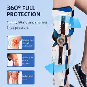 Genouillère personnalisée Oem Genouillère réglable Stabilisateur de genouillère à charnière de fracture pour adultes Soulagement de la douleur au genou - Product Image 5