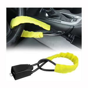 Universal <strong>Car</strong> <strong>Lock</strong> Steering Wheel <strong>Lock</strong> Theft Prevention <strong>Car</strong> Steering Wheel <strong>Lock</strong> Anti-Theft Device with Key - Product Image 1
