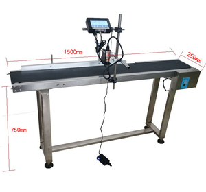 Automatische Inkjet-Chargencode-Druckmaschine Ablaufdatum Drucker maschine Made in China - Product Image 3