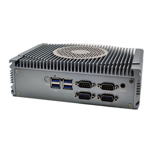 Mini mikro fansız All-in-One endüstriyel masaüstü adet 16GB RAM Intel Core I3 I5 çift ağ seri gömülü Mini pc - Product Image 3