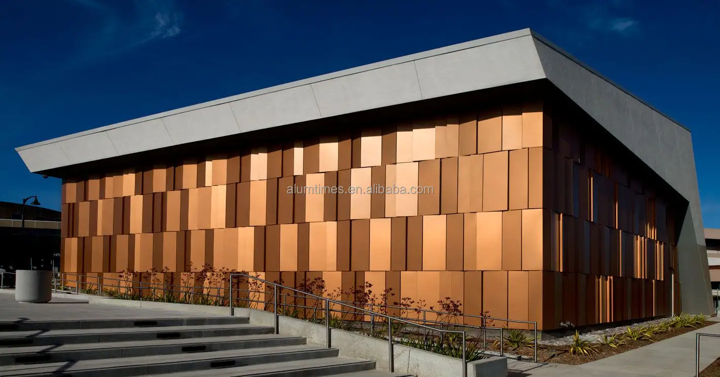 Alumitmes 샌드위치 금속 사이딩 알루미늄 패널 가짜 돌 패턴 벽 패널 외부 복합 패널