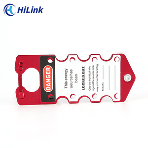 Toptan güvenlik çok renkli etiketli alüminyum karmaşık kilitleme etiketleme 8 kilitler için ana çile kilitleme - Product Image 2