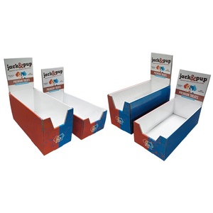 OEM Impresión personalizada POP PDQ Mostrador Caja de exhibición de mostrador de cartón reciclable - Product Image 2