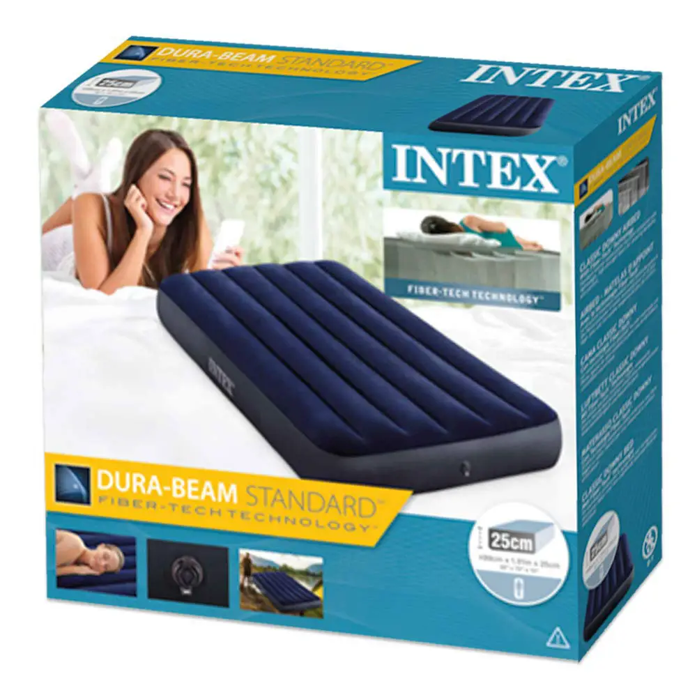 INTEX Series 64757 vente en gros, matelas simple pneumatique pour Camping et voiture