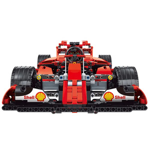 Top Mork 023005-<strong>1</strong> Kid Learning Educational <strong>1</strong>:<strong>10</strong> Remote Control Car Building Block Brick Toy <strong>F1</strong> Formula Model Car <strong>RC</strong> Toy - Product Image 4