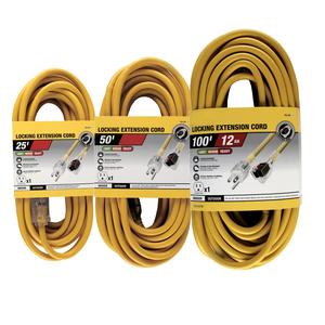 Bloco de Extensão de Cabos de Alimentação-NEMA 5-15 12AWG/3WIRE PVC SJTW 50ft Cobre Completo - Product Image 5