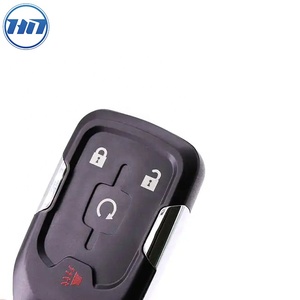Camaro Keyless Remote <strong>Key</strong> for Car <strong>Key</strong> 3+1 Buttons with <strong>Key</strong> Blade Without Logo Concave - Product Image 5