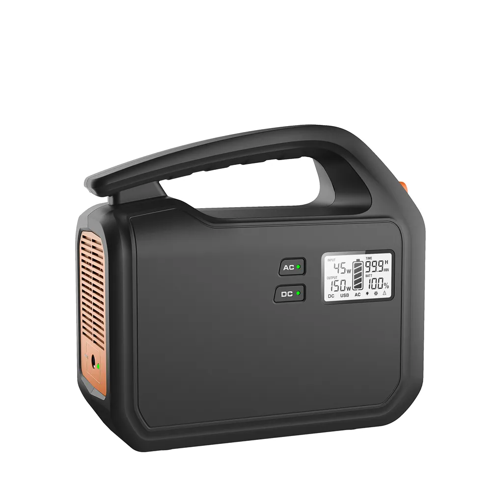 Draagbare 150W Power Station Solar Generator Systeem Emergency Backup Power Bank Voor Thuis Outdoor Voeding