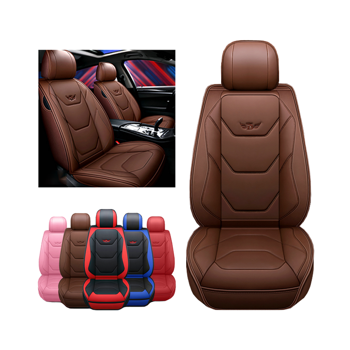 Xiangta Full Set 5 Seaters Universal OEM ODM Sport Universal 5D PVC PU Leather Car Seat Cushion Cover Car Seat Set