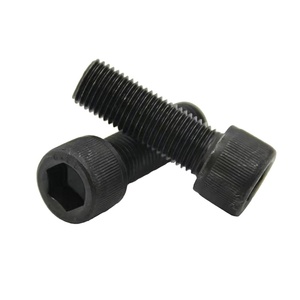 Full-teeth High-strength Cylindrical Head <strong>M5</strong>/m6/m8/8.8 Blackened Cup Head <strong>Screws</strong> <strong>Screws</strong> Half-tooth Hexagon Socket <strong>Bolts</strong> - Product Image 1