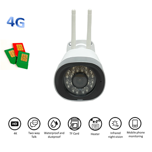 SeeEasy 4K 8MP 4G kamera rtrtmp güvenlik kamera kablosuz ve 4G sim kart LTE ağ seçenekleri - Product Image 2