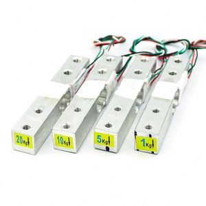 Per ardui HX711 AD sensore di pressione modulo 1KG 5GK 10KG 20KG scala in lega di alluminio digitale sensore di carico per sensore di peso - Product Image 2
