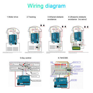 Smartduino <span class=keywords><strong>Starter</strong></span> <span class=keywords><strong>Kit</strong></span> e Smart Robot 2 in1 per R3 compatibile con Scratch3.0