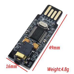 Hot Sales Mini PCM2704 USB <strong>Audio</strong> Sound Card DAC Decoder Board Free Drive for PC Laptop - Product Image 3