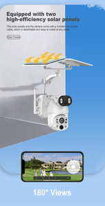 Outdoor 99X Solar überwachungs kamera mit variabler Vergrößerung Dual Lens 4G/ Wifi Remote Nachtsicht High-Definition-Monitor