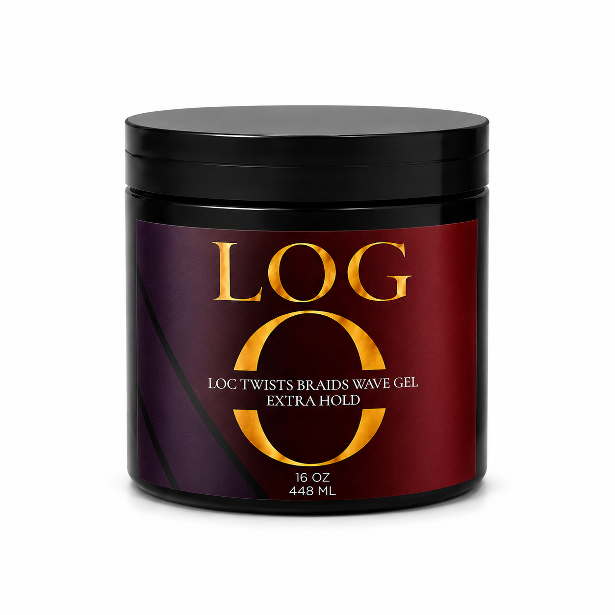 Bouteilles noires de 16 oz + Gel transparent