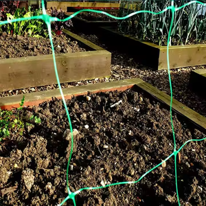 Robusta rete da arrampicata resistente e flessibile per il supporto di piante perfette per viti e ortaggi da giardino traliccio e uso esterno - Product Image 3