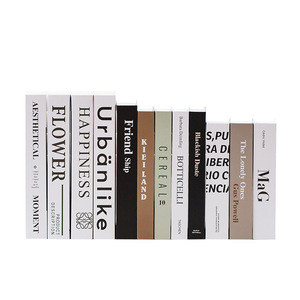 2025 Factory Wholesale Customization Decor <strong>Book</strong> <strong>Living</strong> Room Decoration <strong>Book</strong> Decorative <strong>Book</strong> in the Shape of a Box - Product Image 1