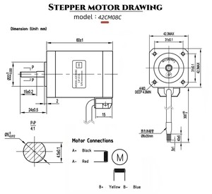 Leadshine High Speed 2 Phase <strong>Motor</strong> Leadshine DM422S Cnc Kit 3D Printer <strong>Nema</strong> <strong>17</strong> <strong>Stepper</strong> <strong>Motor</strong>