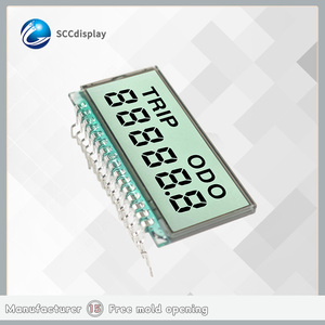 Anpassbare 7-Segment-TN-Positiv-LCD-Anzeigemodule Kosten-Leistungs-Großhandel Instrumenten bildschirm Modell SJXDGN022 - Product Image 5