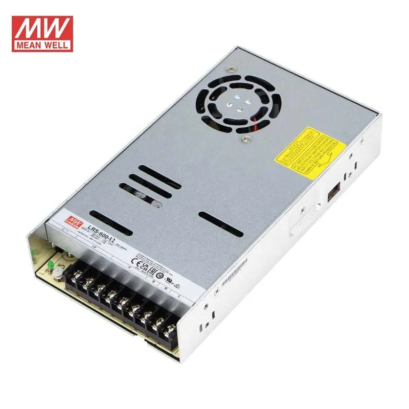 Meanwell LRS-600-12 600W 12V 50A 50 Amp 220Vac 220Vac anahtar modu devre 12 voltaj 12v anahtarlama güç kaynağı