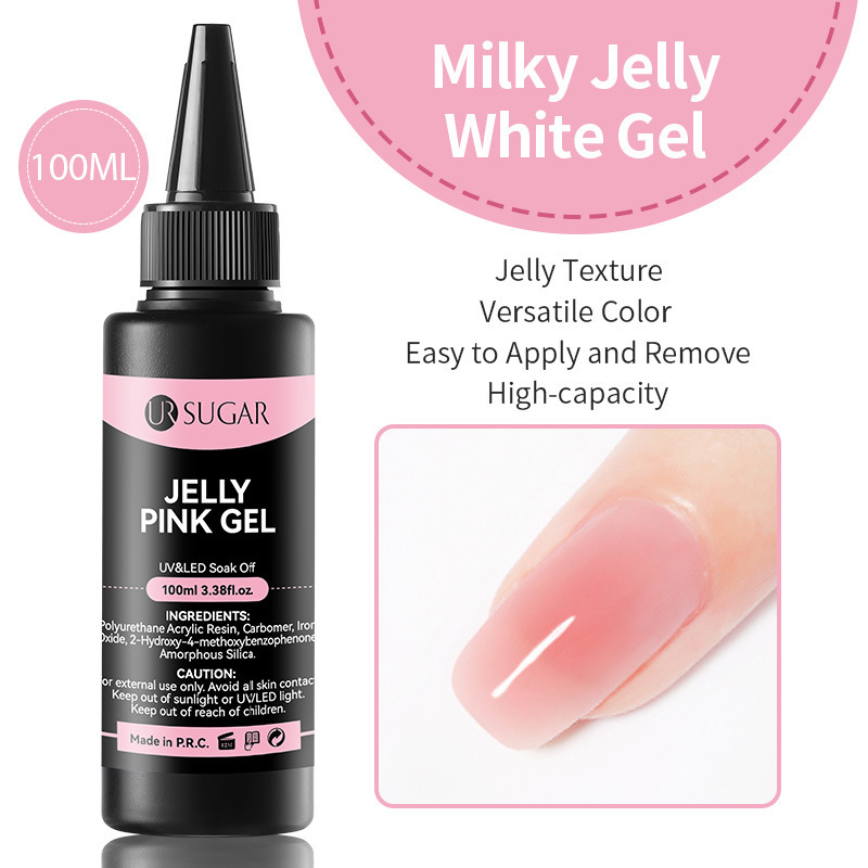 Gel rose (gel rose gelée)