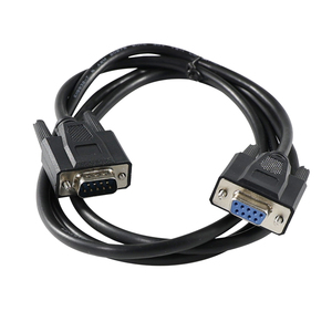 20ft Shielded Awg 28 for Printer Plotter Barcode Data Communication Null Modem Cord DB9 Dsub 9 Pin Rs232 Serial <strong>Cable</strong> - Product Image 6
