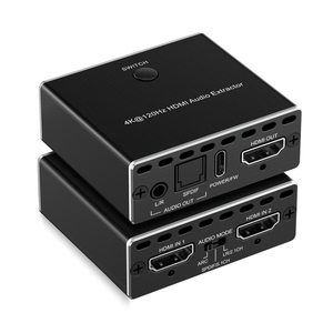 8K @ 60hz 4K @ 120hz HDMI 2.1音频提取器切换器8位VRR DO-lby Vision Atmos SPDIF - Product Image 1
