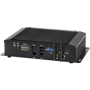 Mini computadora de escritorio Mini PC Core I5 4200U I7 4500U I5 4200U con puertos 6COM RS232 RS422 RS485 HD +/MI VGA GPIO - Product Image 1