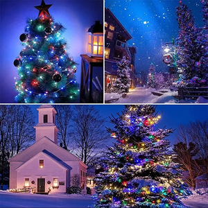 Christmas Tree LED <strong>String</strong> <strong>Light</strong> Smart RGB <strong>Light</strong> <strong>Customized</strong> App <strong>Remote</strong> Control <strong>Light</strong> - Product Image 5