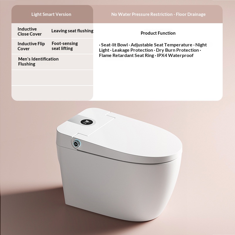 Light intelligent - with water tank - Floor drain