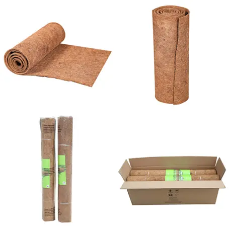 China Fábrica Natural Réptil Tapete Coco Coir Liner Roll mat para Pet Mat Tartaruga Réptil Tapete Neve Tapete