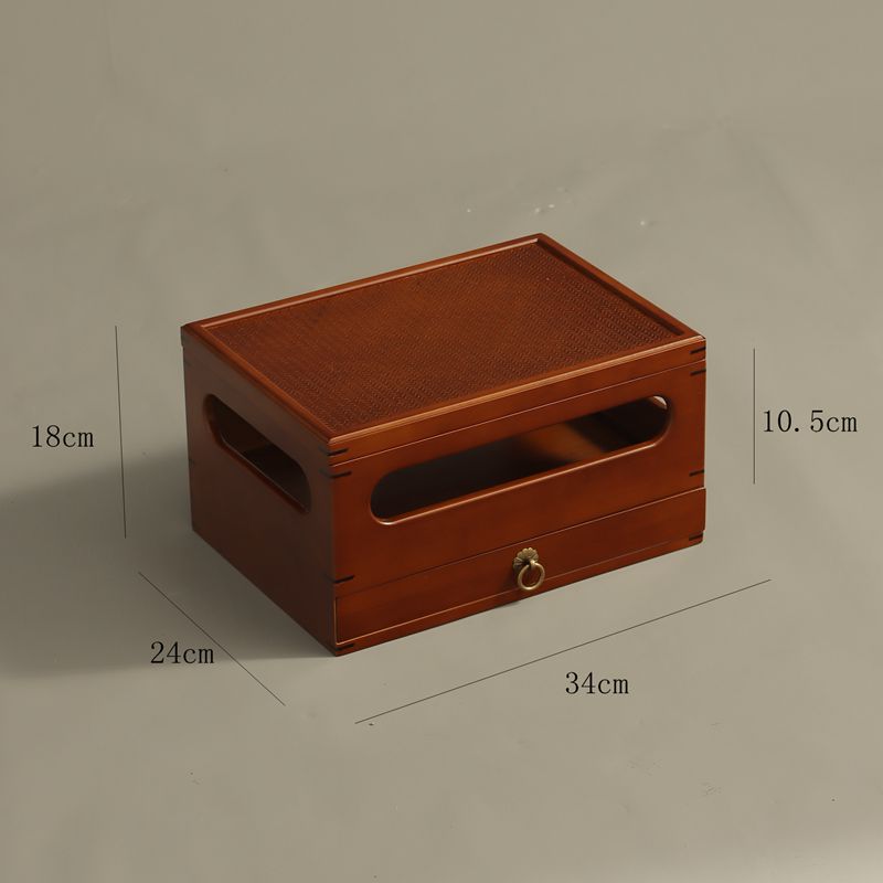 Single layer with drawers