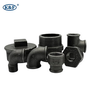 Kanaifu Clip <strong>Type</strong> Tubular Elbow <strong>Swivel</strong> Zinc Plated Iron Pipe Fittings with Threaded Connection for Refrigerant Vpipe - Product Image 2