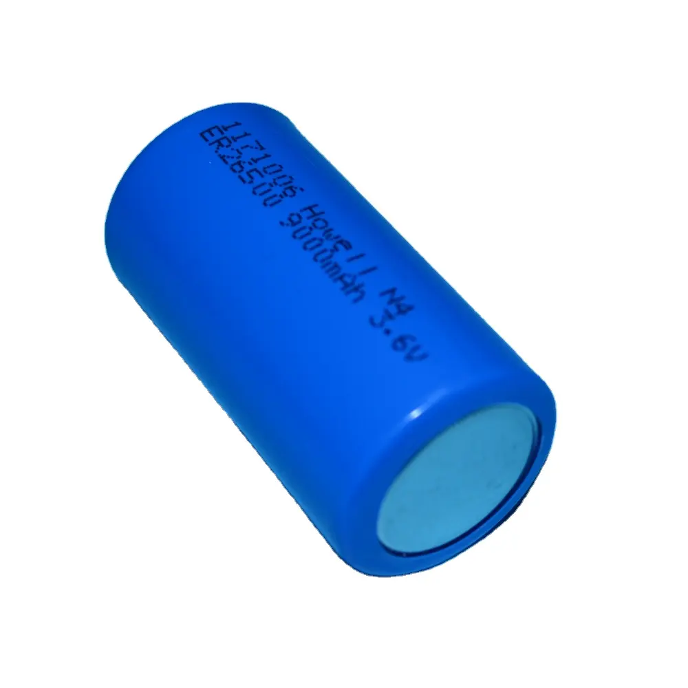 LiSOCL2 C size lithium 3.6V 9000mAh er26500 battery replacement for Tadiran