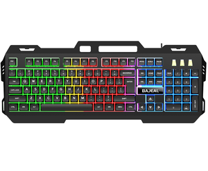 Teclado flotante para juegos con cable Usb, resistente al agua, sensación mecánica, Arco Iris, Led, Teclado retroiluminado con cable de Metal - Product Image 3