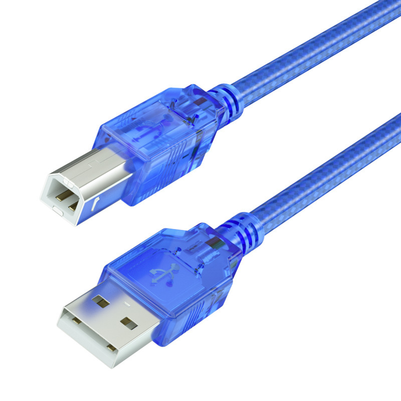 Black usb2.0 printer cable