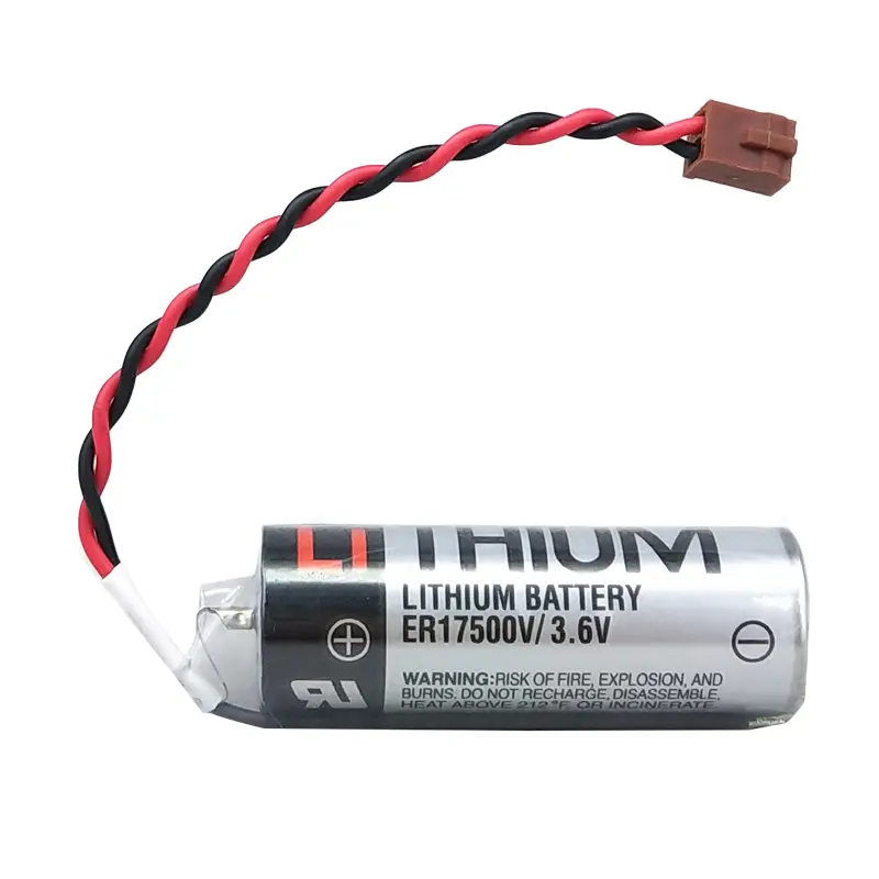 Batería de iones de litio recargable, 17500V 3,6 V, compatible con CS1W-BAT01