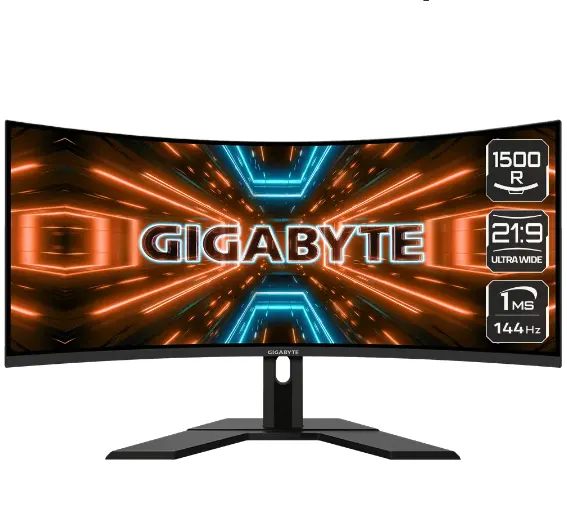 Hot sell G34WQC Gaming Monitor 3440x1440 144Hz 34" VA 1500R Curved screens VESA Display HDR400 Gaming PC Monitor