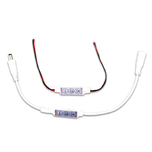 Mini Controller per strisce LED DC 5V 12V di alta qualità 3key LED dimmer mini controller led con connettore DC 12A - Product Image 3