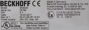 Acoplador de bus BECKHOFF EK9000 ModbusTCP/UDP para PLC PAC y controladores dedicados - Product Image 3