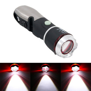Linterna de mano multiherramienta, luz de emergencia, portátil, con batería, LED, para Camping - Product Image 5