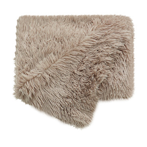Hot Selling Long <strong>Plush</strong> Pet Throw Blanket Soft <strong>Extra</strong> Warm Cat Dog Sleep Mat with Solid Pattern - Product Image 5