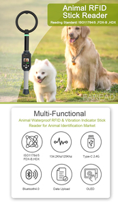 2.4G RFID kulak etiketi sopa FDX-B SDK mikroçip tarayıcı RFID çip okuyucu SDK ile veteriner pet hayvan köpek sığır hayvancılık için - Product Image 4