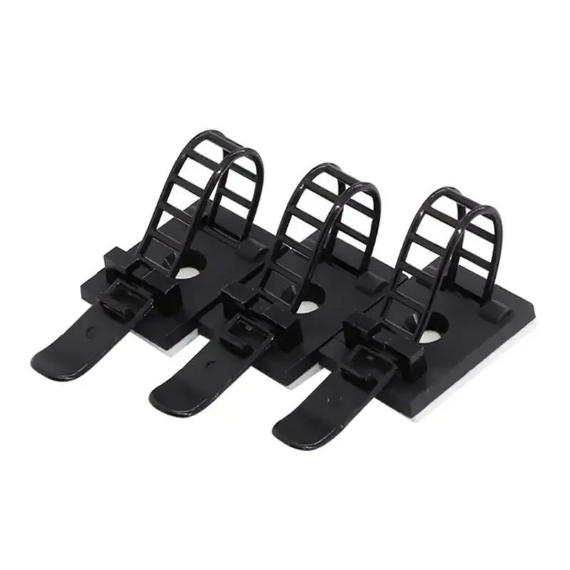 Chất lượng cao giá thấp nhựa Cáp điều chỉnh kẹp Nylon 66 Cáp clip tự dính Cáp tổ chức