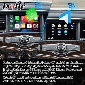 8 Zoll Android Carplay Android Auto Bildschirm anzeige für Infiniti QX56 QX80 08IT 2011-2016 mit Video-Schnitts telle von Lsailt